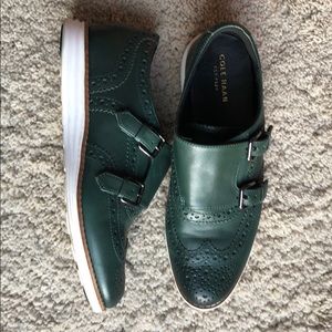Col Haan green Oxford shoes!
